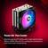 Tower Air Fan Cooler
Maximize gaming PC airflow with a high-performance 120mm aRGB Tower Air Fan, cooling your processor to reach even lower temperatures.