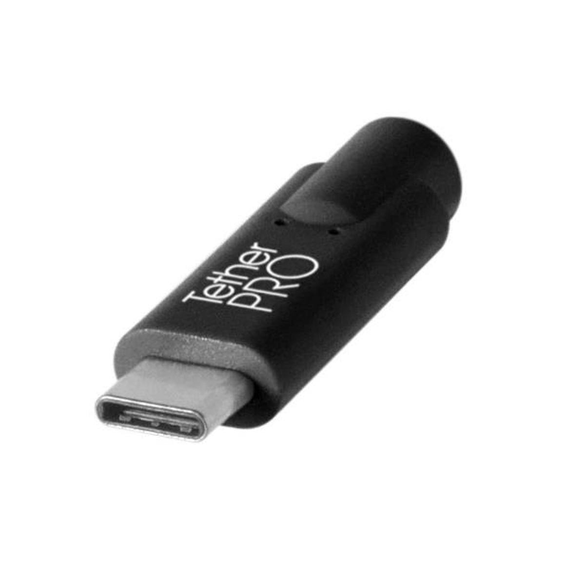 Alt View 1. Tether Tools - Tether Tools TetherPro USB-C to 3.0 Micro-B Cable, 15', Black.