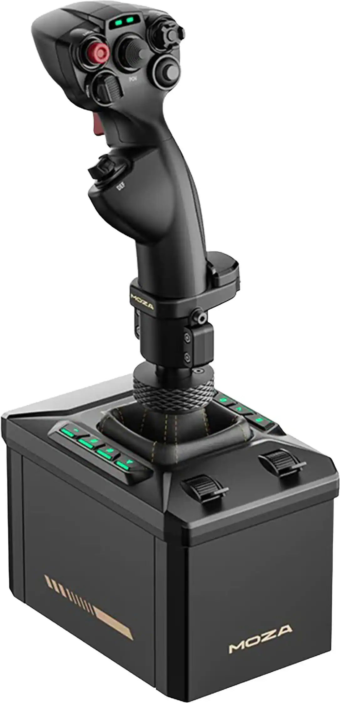 Moza Racing - AB6 Flight Simulator Bundle for Windows - Black