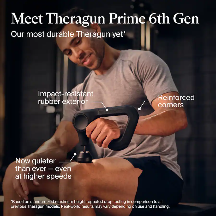 Therabody Theragun Prime (6th Generation) Powerful Massage In A Durable