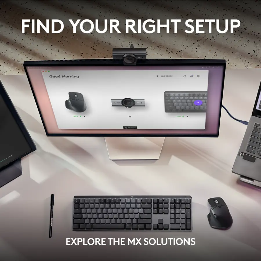 FIND YOUR RIGHT SETUP Good Morning ON CENT.  . d d - - - addiac a -  - 1 - - - - . T - - I - - d - - : . - - - - - . - - 1 - . - I  . - EXPLORE THE MX SOLUTIONS