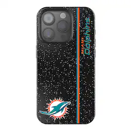 Keyscaper - NFL - Miami Dolphins iPhone Bling Case - 15 - Black
