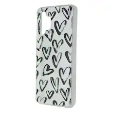 Front. Mybat Pro - MyBat Pro Mood Series Case for Samsung Galaxy A13 (5G) - Black Hearts - Multicolor.