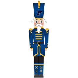 Fan Creations - St. Louis Blues 46" Nutcracker Leaner - Multicolor