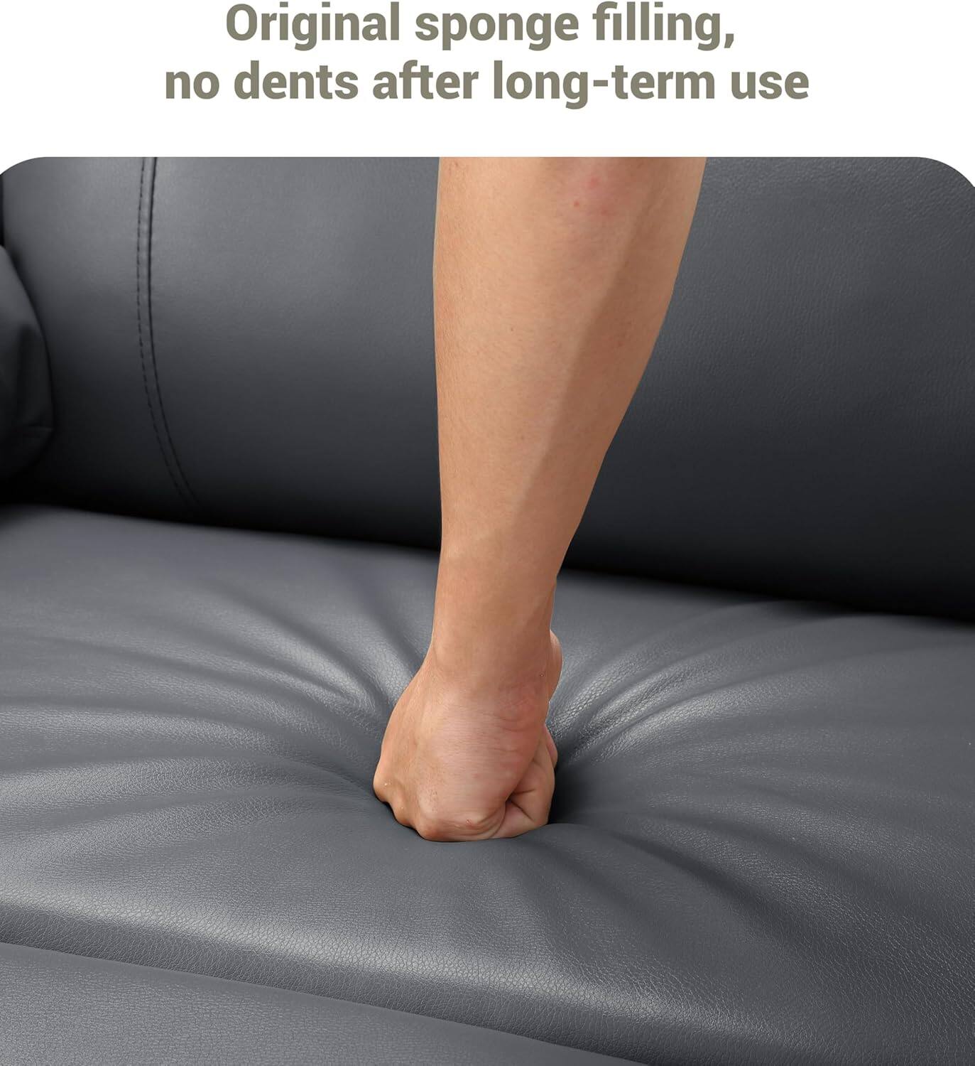 Original sponge filling, no dents after long-term use