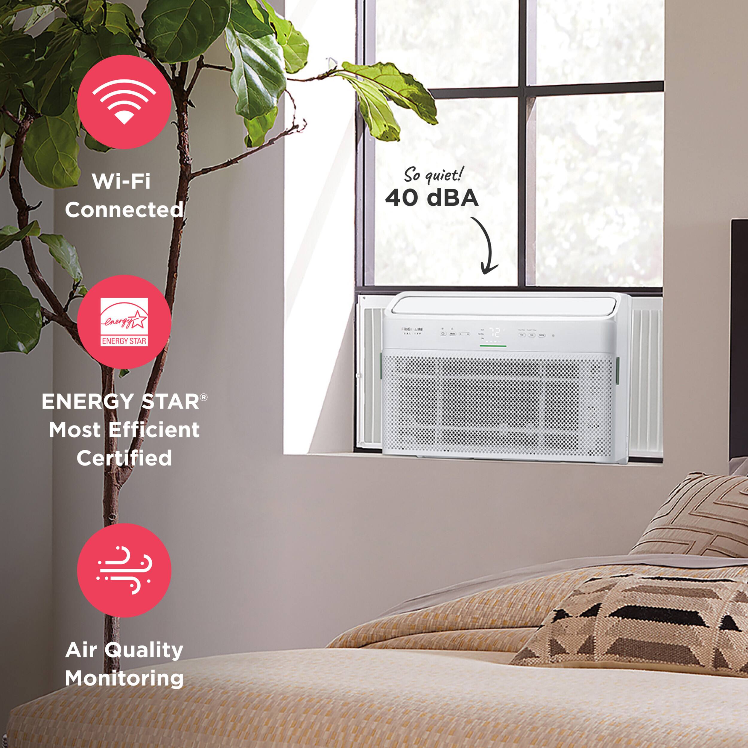 Wi-Fi Connected  
So quiet! 40 dBA  
ENERGY STAR  
ENERGY STAR Most Efficient Certified  
Air Quality Monitoring