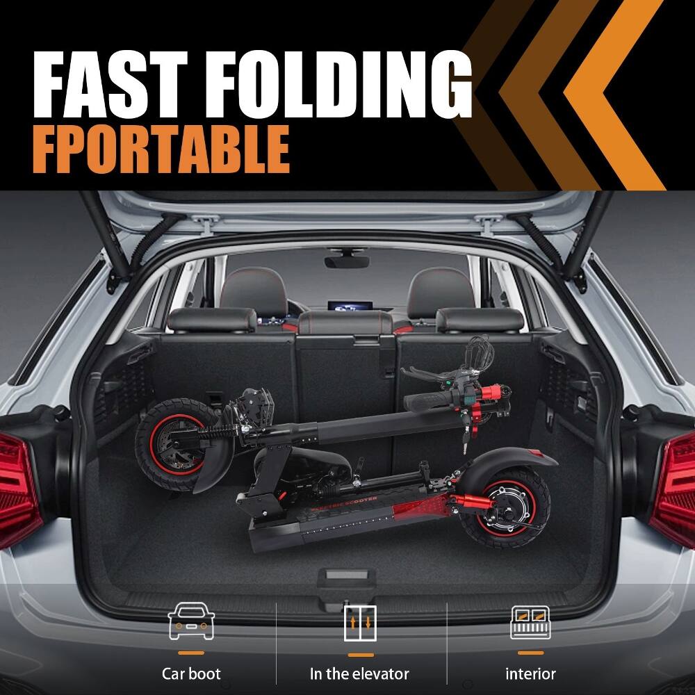 FAST FOLDING  
FPORTABLE  

Car boot  
In the elevator  
interior