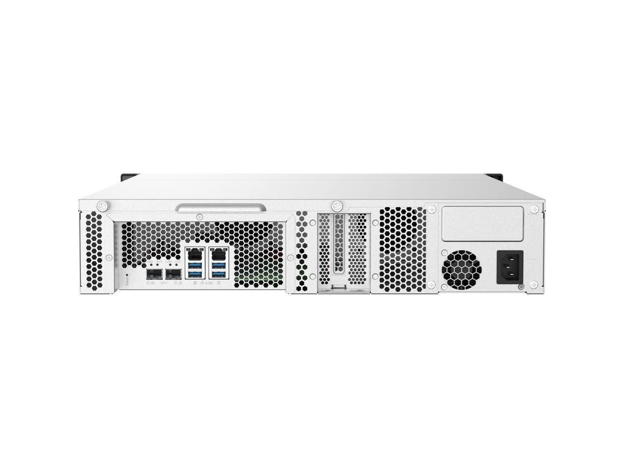 Alt View 5. QNAP - TS-832PXU-4G-US QNAP 2U 8-Bay ARM-based 2.5G &10G NAS.