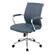 Alt View 11. Office Star Products - Mid Back Antimicrobial Fabric Chair - Dillon Blue.