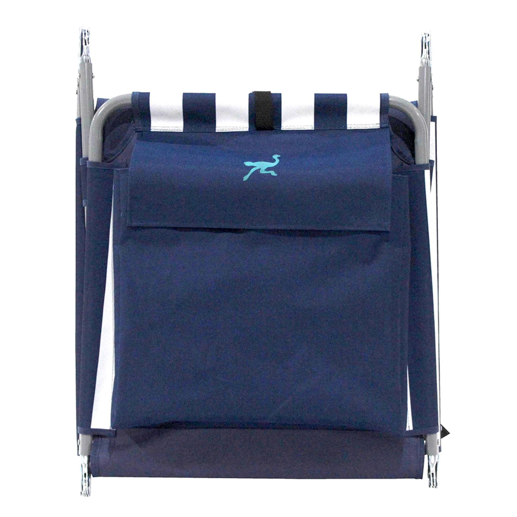 Alt View 12. Ostrich - Outdoor Folding Backpack Facedown Chaise Lounge Chair with Storage Bag - Blue.