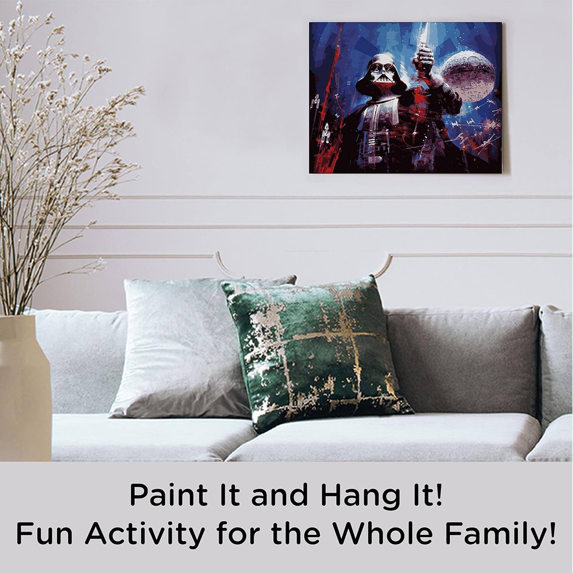 Paint It and Hang It! Fun Activity for the Whole Family!