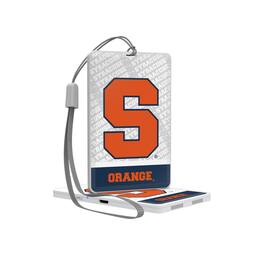 Keyscaper - Syracuse Orange End Zone Pocket Bluetooth Speaker - Multicolor