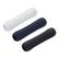 Front. Unique Bargains - 3pcs Silicone Ergonomic Pen Grip Sleeve Holder for 1st & 2nd Gen Stylus Pens - White Black Blue.