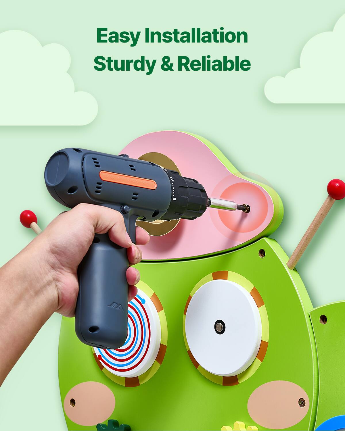 Easy Installation  
Sturdy & Reliable