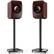 Alt View 2. ErgoAV - Bookshelf Speaker Stand 28" Tall - Black.