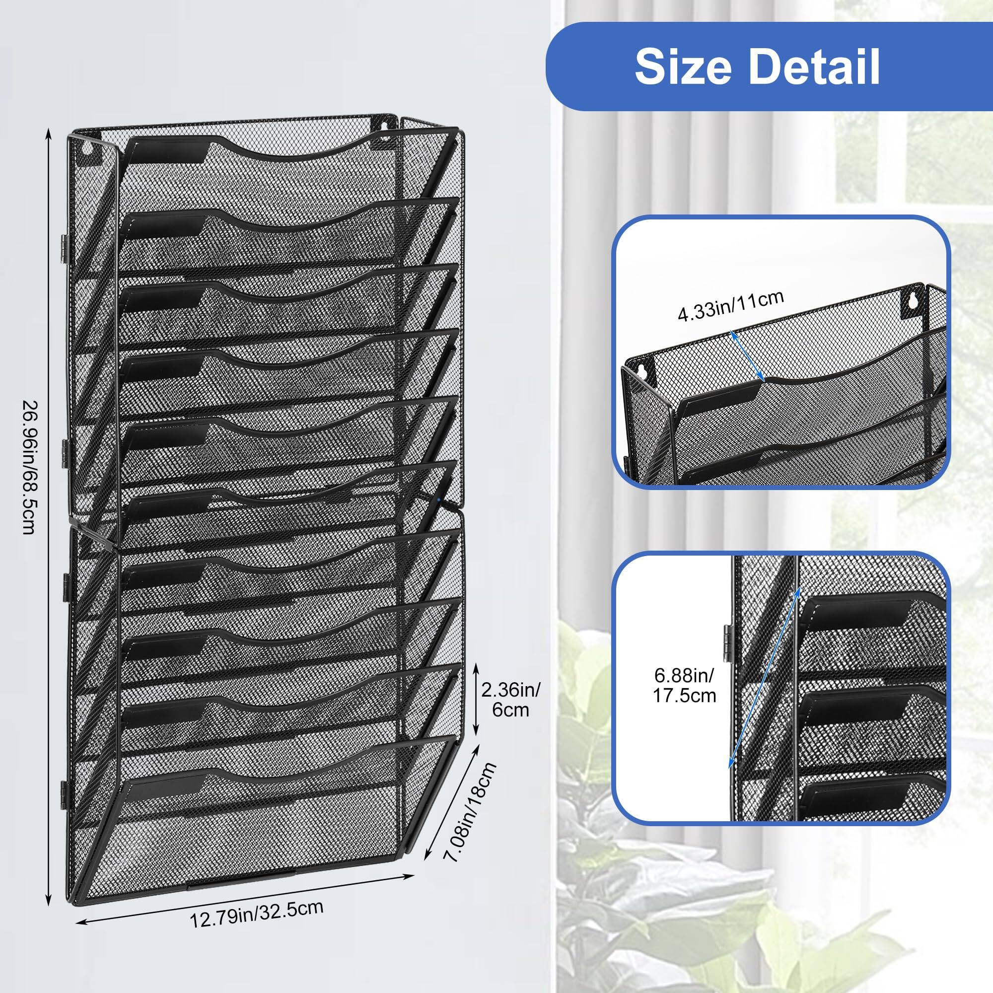 Size Detail

- Height: 26.96in / 68.5cm
- Width: 12.79in / 32.5cm
- Depth: 7.08in / 18cm
- Shelf Depth: 4.33in / 11cm
- Shelf Height: 5cm
- Shelf Spacing: 2.36in / 6cm
- Total Depth: 6.88in / 17.5cm