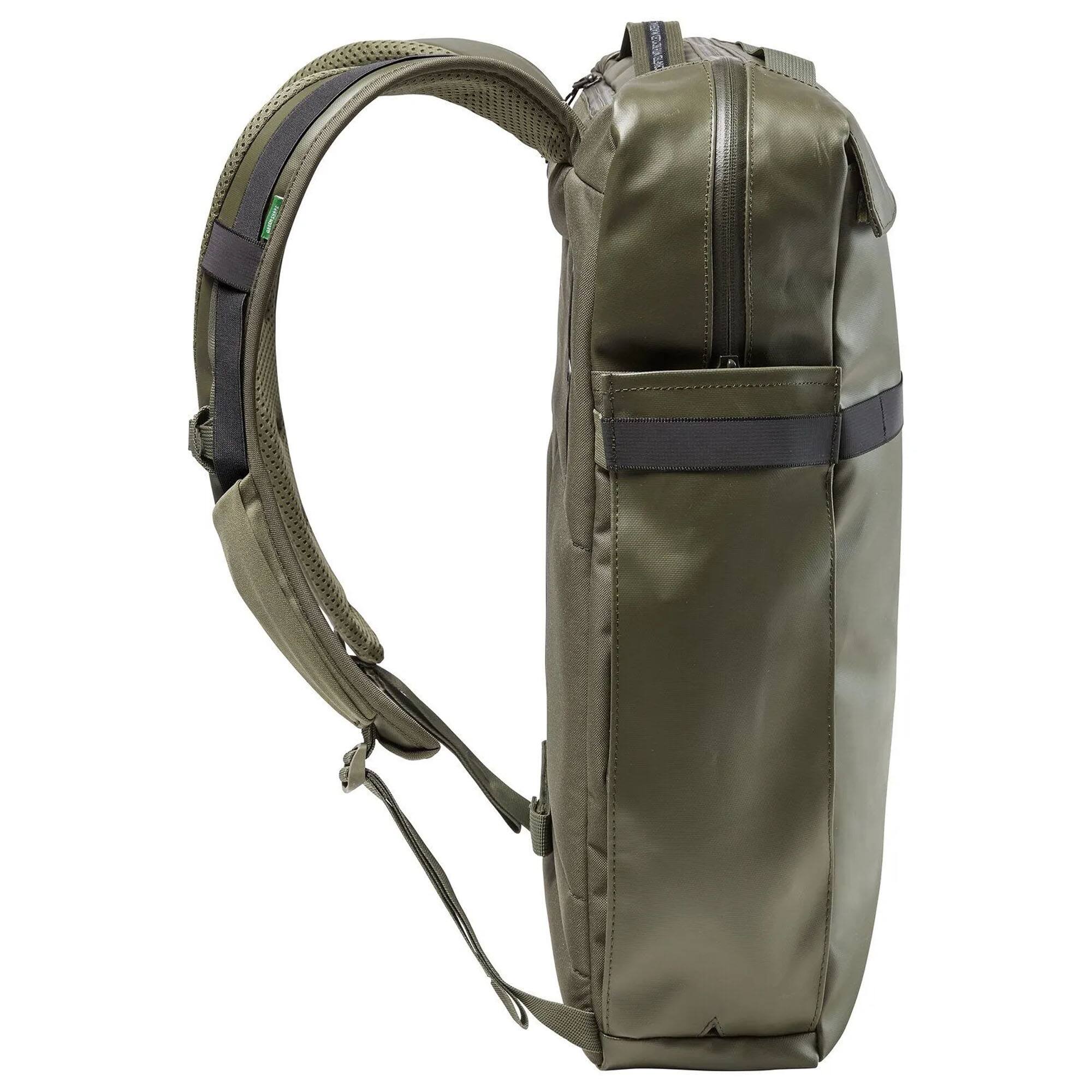 Alt View 3. VAUDE - Vaude Mineo Transformer 20  Backpack/Bike Bag - Khaki - Khaki.