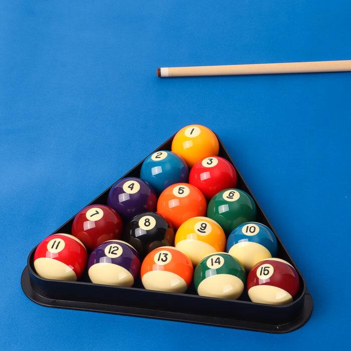 Alt View 2. GSE Games & Sports Expert - Black Plastic 8-Ball Triangle Ball Rack for 2-1/4" Pool Balls, Billiard Ball Rack for Pool Table - Black.