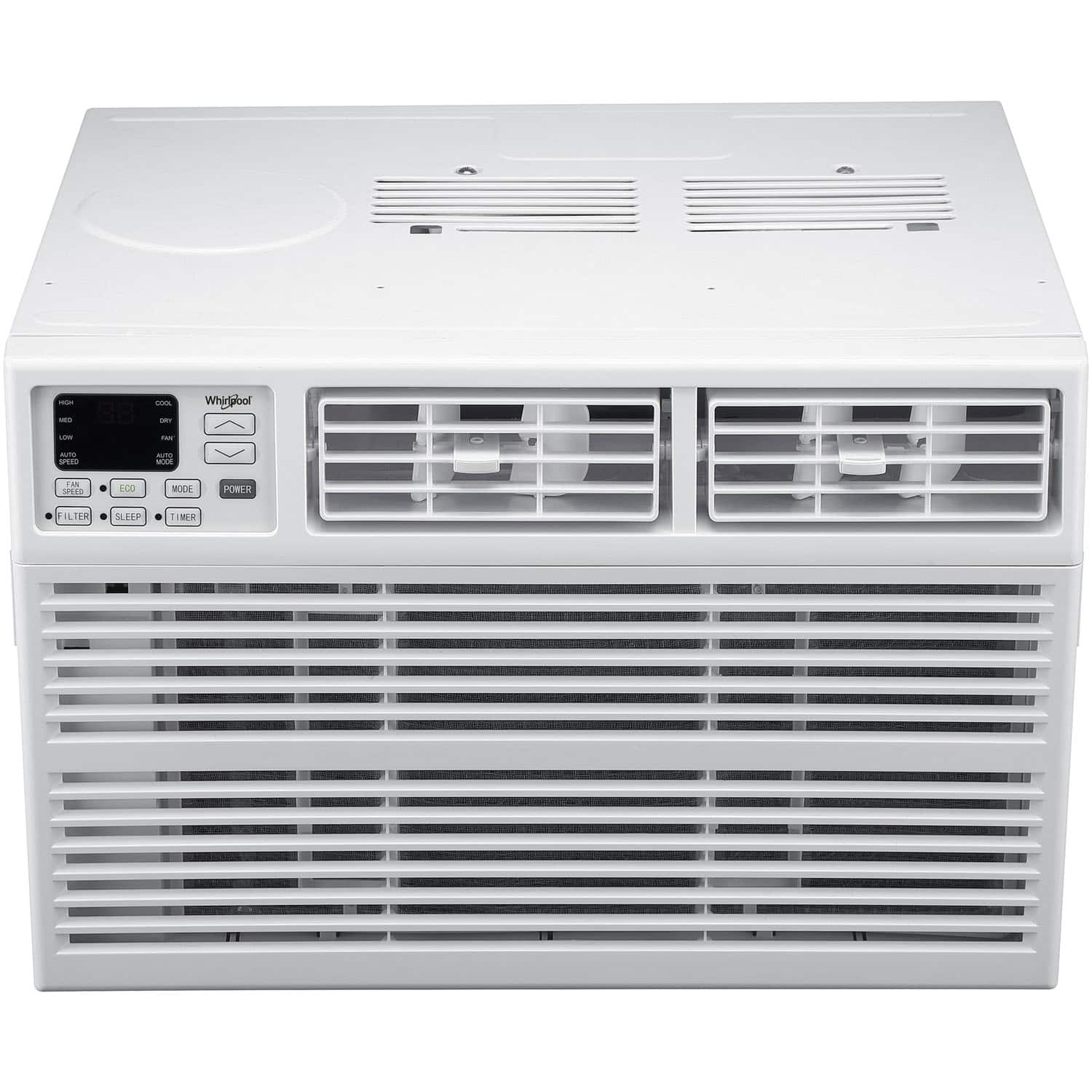 Whirlpool - 1400 Sq. Ft. Window Air Conditioner - White - Front_Zoom