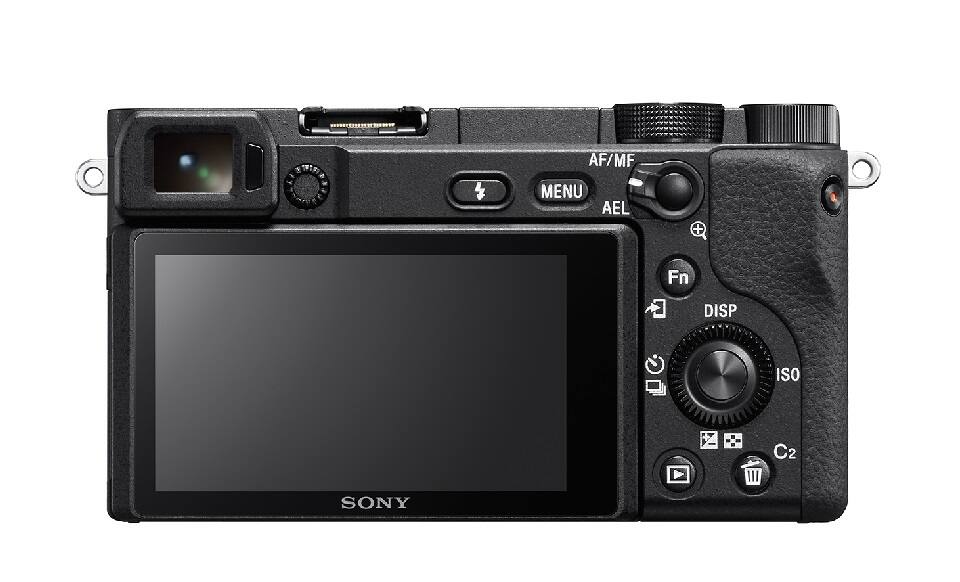 AF/MF, MENU, AEL, Fn, DISP, ISO, C2, SONY