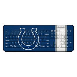 Keyscaper - Indianapolis Colts Stripe Wireless Keyboard - Multicolor