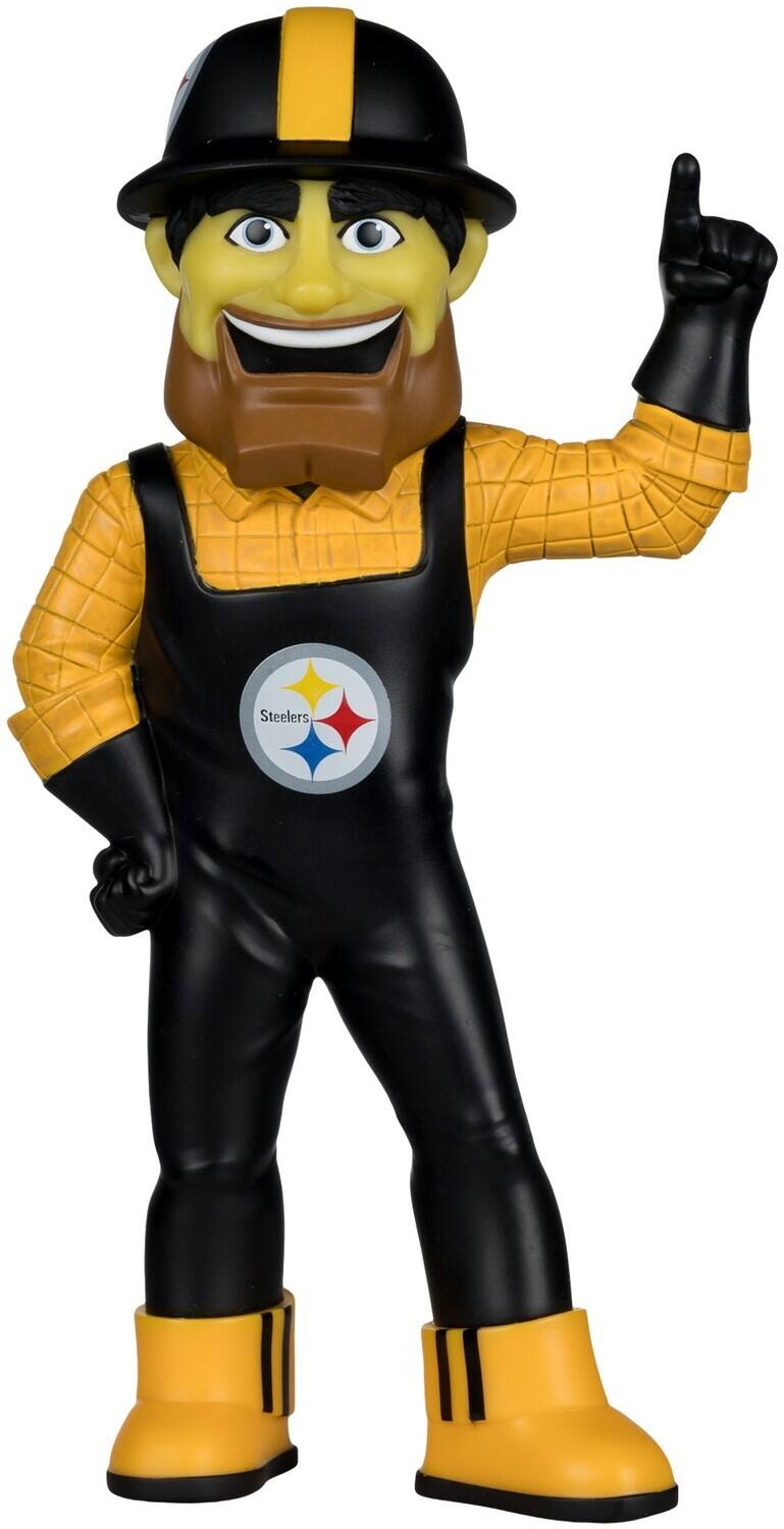 Alt View 3. McFarlane Toys - McFarlane SportsPicks - NFL - Steely McBeam (Pittsburgh Steelers) 8" Posed Figure   - COLLECTIBLES - Multicolor.