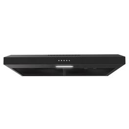 Streamline - 30 inches - Externally Vented - Under cabinet Range Hood - Grit Black