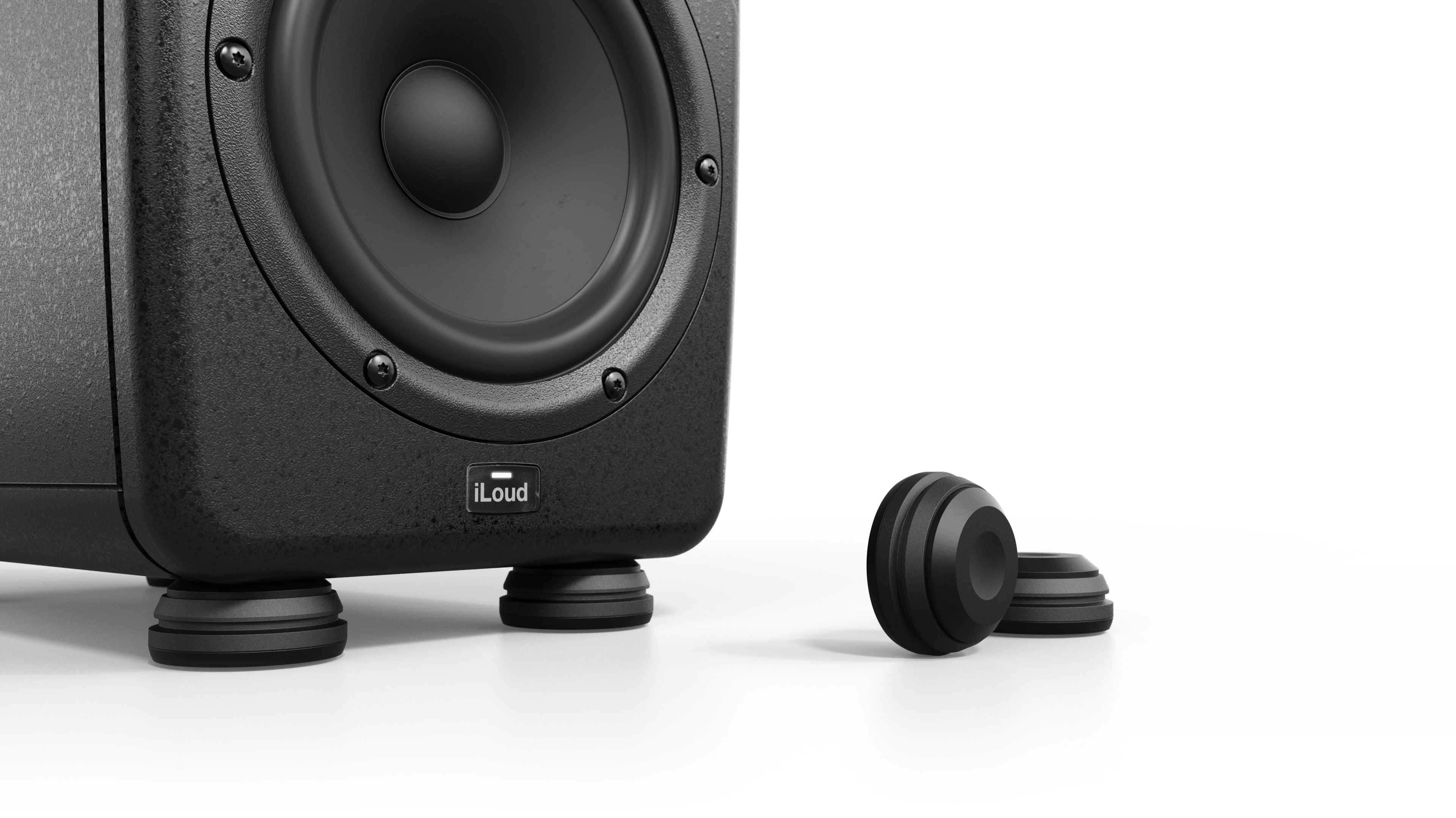 Left. IK Multimedia - iLoud Precision 5 Studio Monitor - Black.