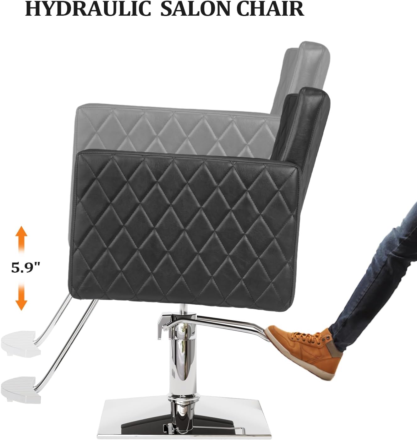 HYDRAULIC SALON CHAIR

5.9"