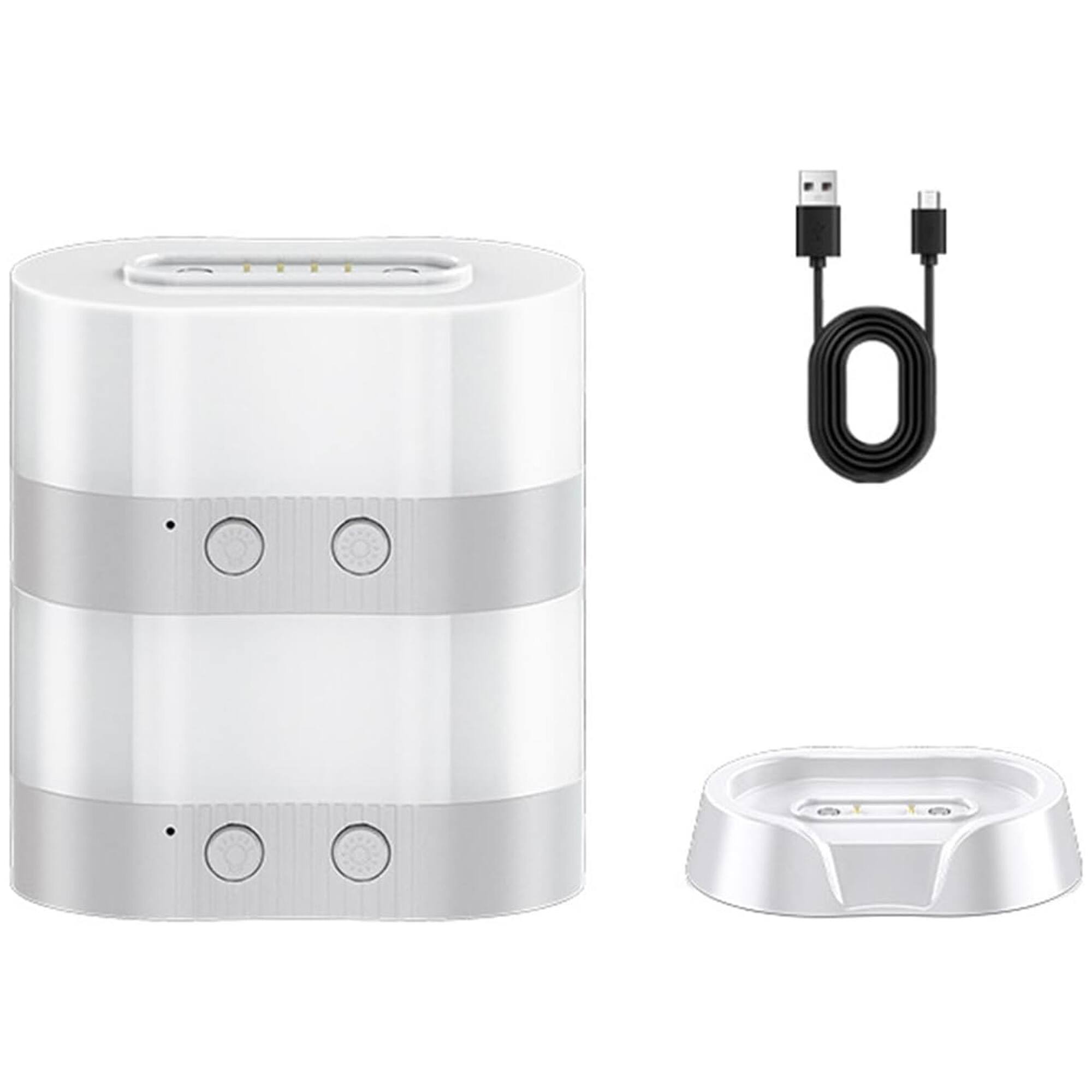 YONWAY - Magnetic RGB Ambient Lamp, USB Rechargeable Night Light, Portable Decorative Light for Home Bar, Coffee, Camp (2 PCS)