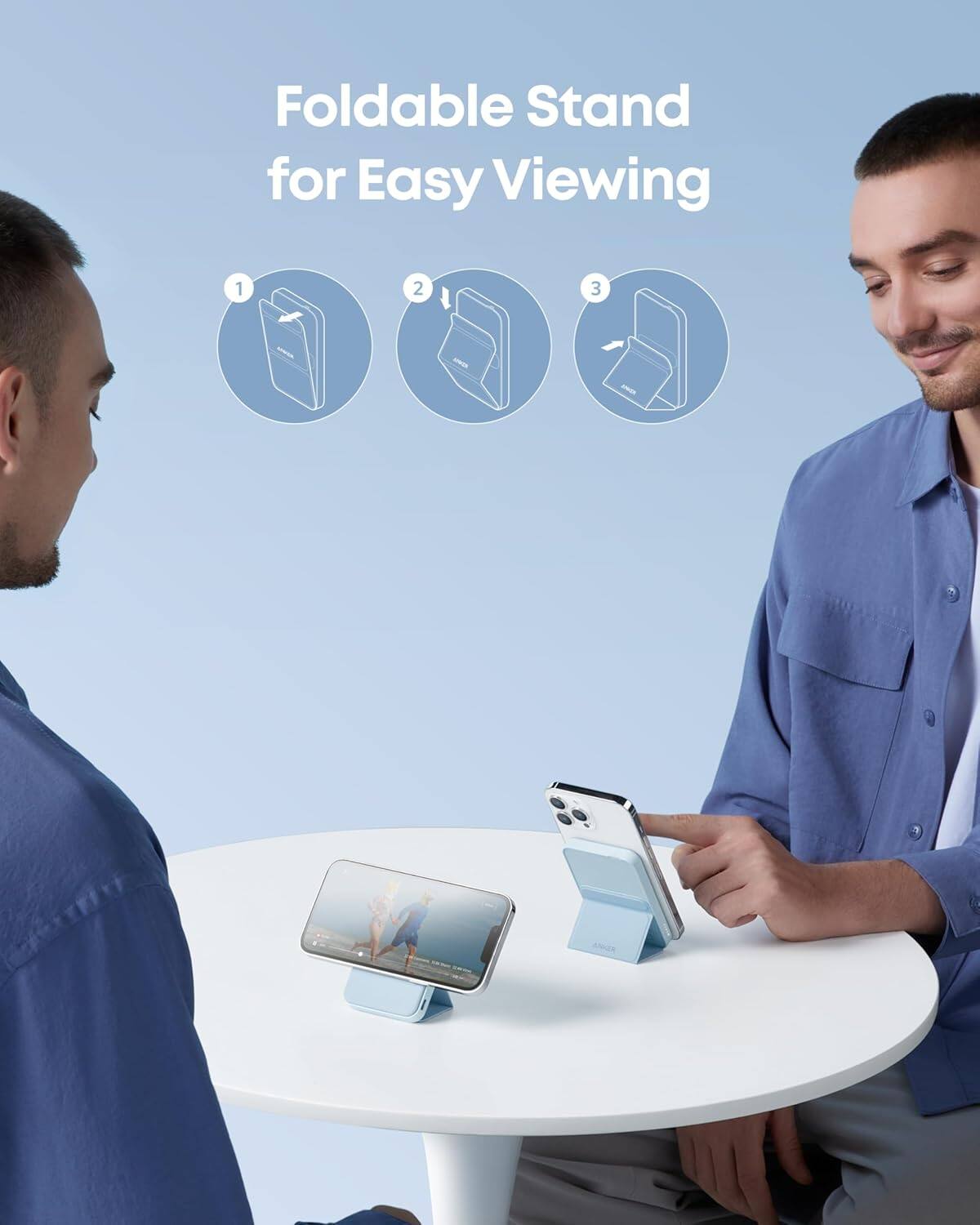 Foldable Stand for Easy Viewing

1. Foldable Stand for Easy Viewing

2. Foldable Stand for Easy Viewing

3. Foldable Stand for Easy Viewing