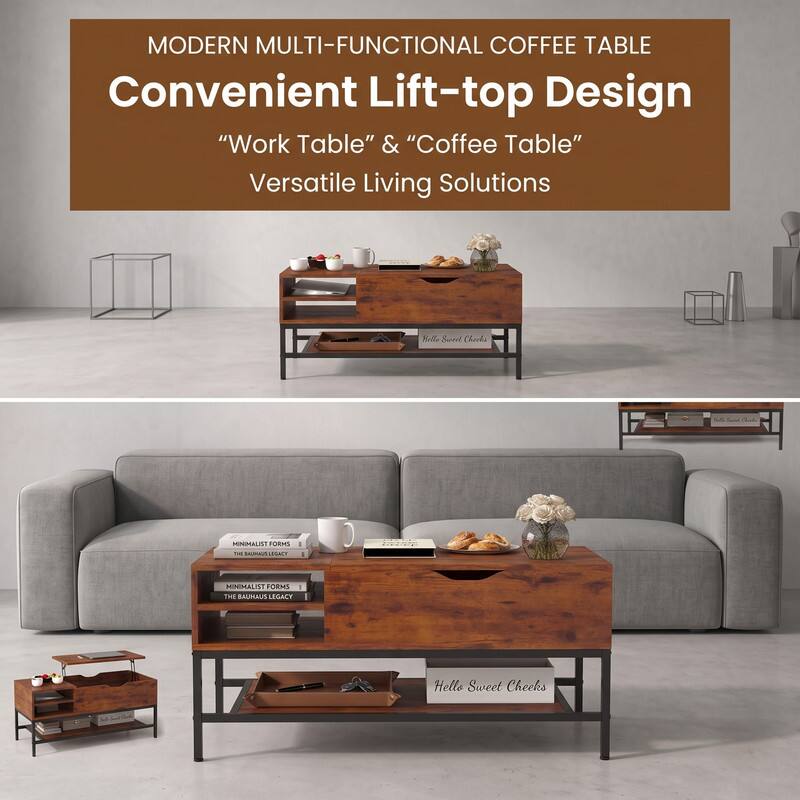 MODERN MULTI-FUNCTIONAL COFFEE TABLE  
Convenient Lift-top Design  
"Work Table" & "Coffee Table"  
Versatile Living Solutions  

Hello Sweet Cheeks  

MINIMALIST FORMS THE BAUHAUS LEGACY  

Hello Sweet Cheeks