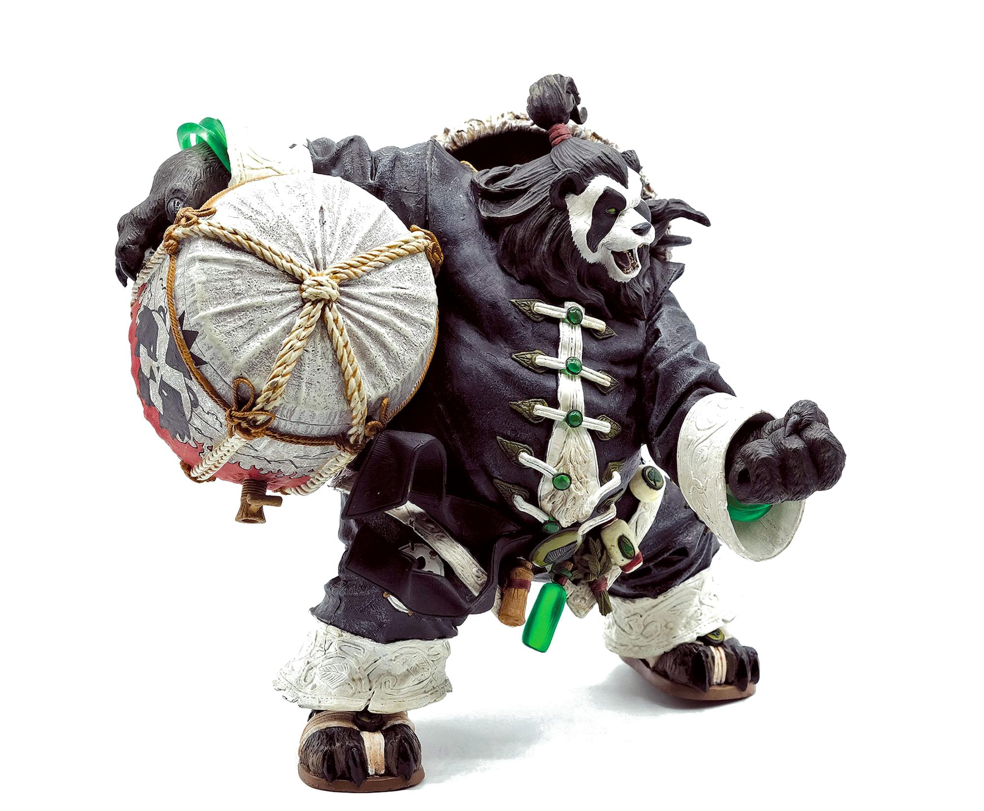 Alt View 10. Blizzard Entertainment - World of Warcraft Pandaren Brewmaster Deluxe Action Figure - Brown.