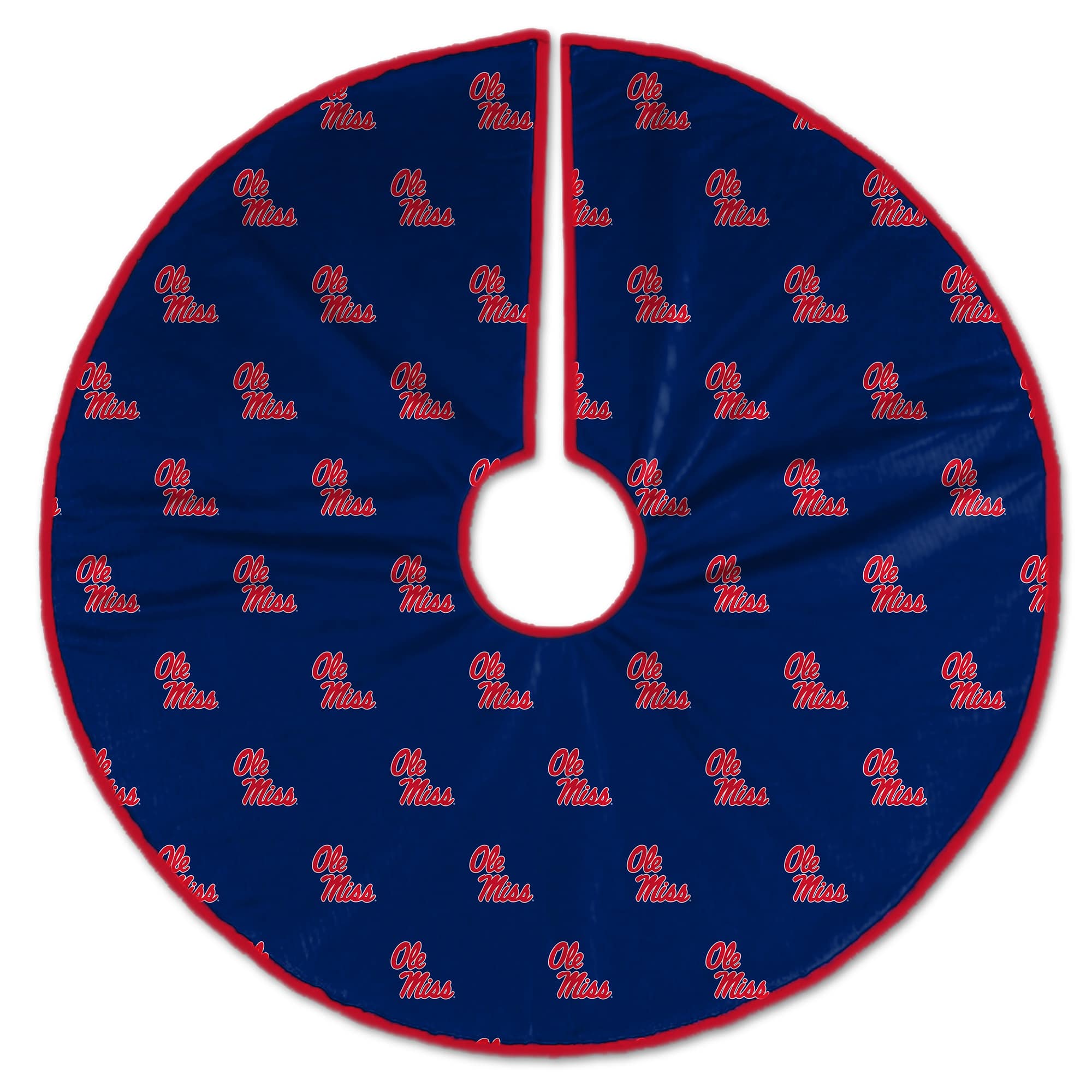 Pegasus - Ole Miss Rebels Microplush Christmas Tree Skirt - Multicolor