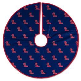 Pegasus - Ole Miss Rebels Microplush Christmas Tree Skirt - Multicolor