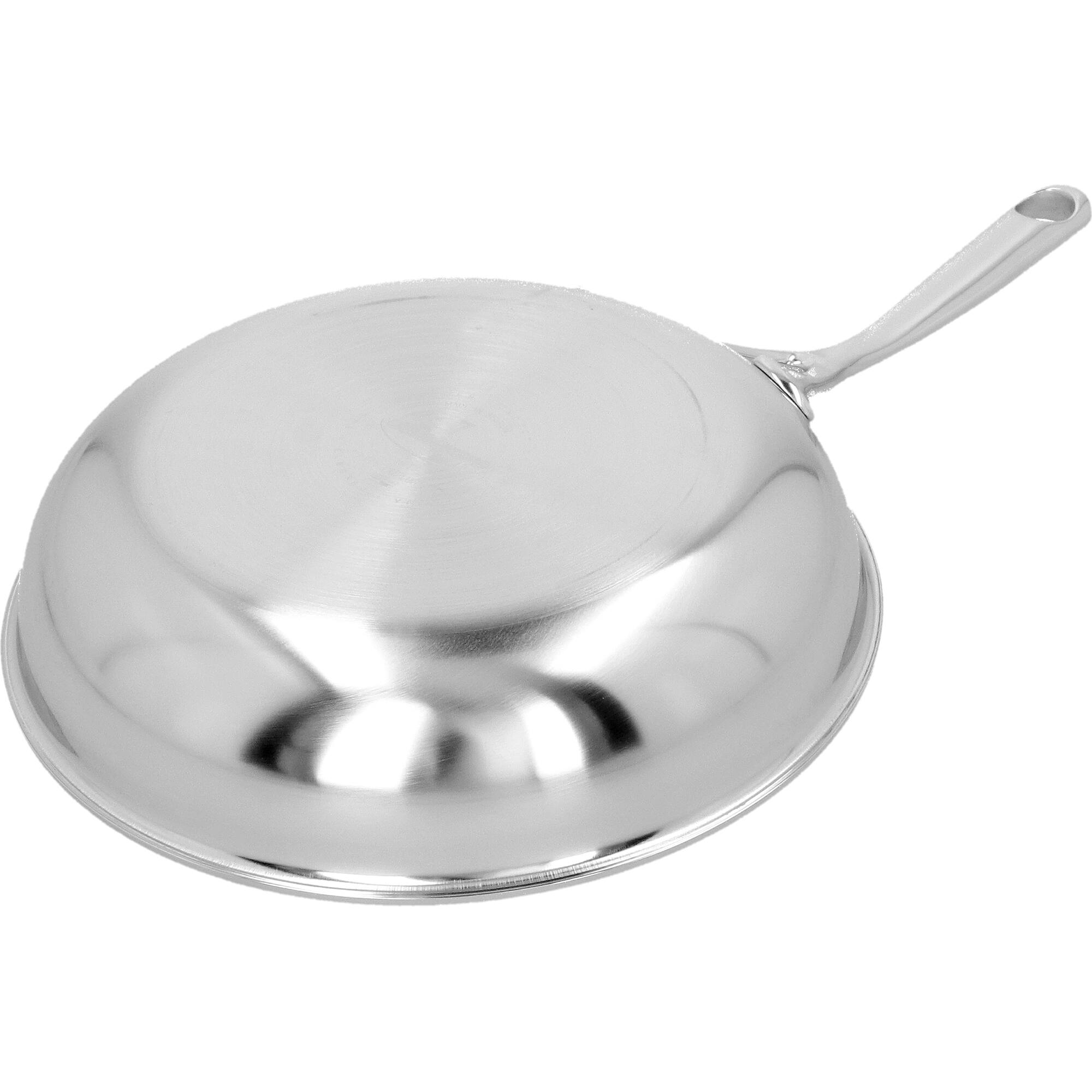 Alt View 6. Demeyere - Demeyere Atlantis Proline 7 7.9-inch Stainless Steel Fry Pan - Stainless Steel.