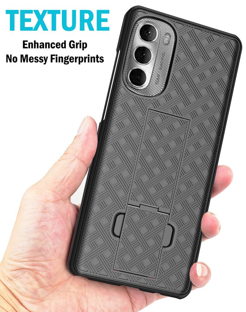 TEXTURE  
Enhanced Grip  
No Messy Fingerprints