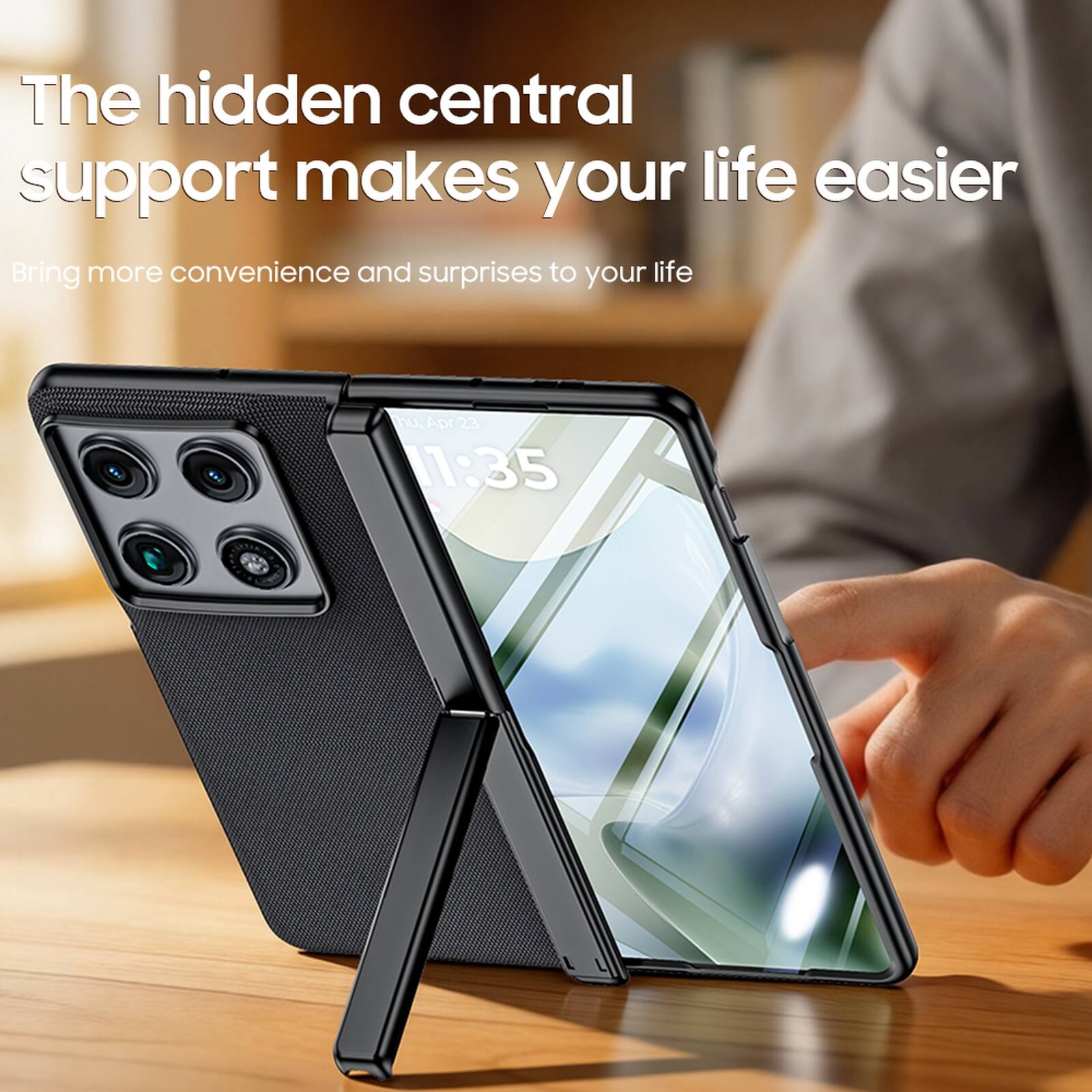 The hidden central support makes your life easier. Bring more convenience and surprises to your life.