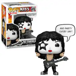 Funko - Pop! KISS: The Starchild and Party Every Day - Multicolor