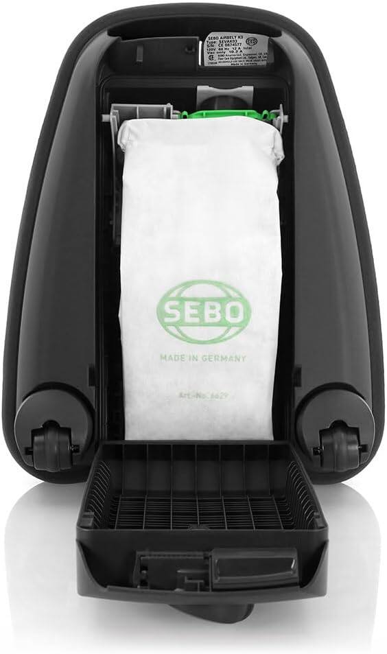 SEBO AIFIBELT K3 Type SEVAK03  
SIN: CE 0574577  
*JOV GO DU 32A VAC only 10.2 A  
SEBO  
MADE IN GERMANY