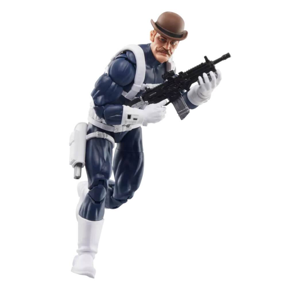 Alt View 2. Marvel - Hasbro F9047 6 inch Marvel Legends Series S.H.I.E.L.D 3-Pack Action Figures - Black.