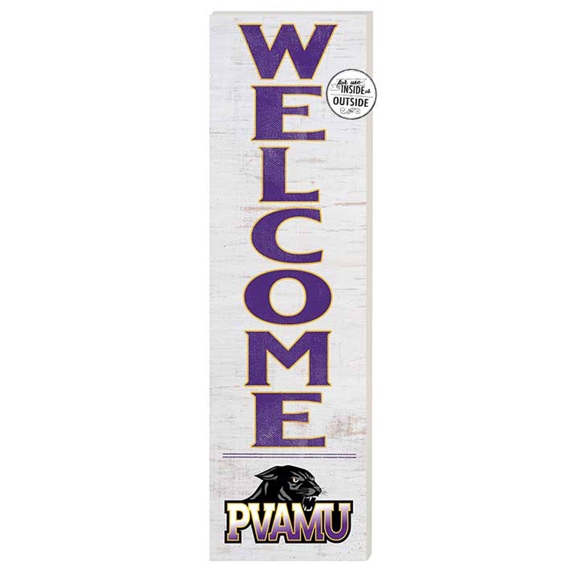 Prairie View A&M Panthers 10'' x 35'' Indoor/Outdoor Welcome Sign