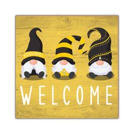 Fan Creations - Appalachian State Mountaineers 10'' x 10'' Welcome Gnomes Sign - Multicolor