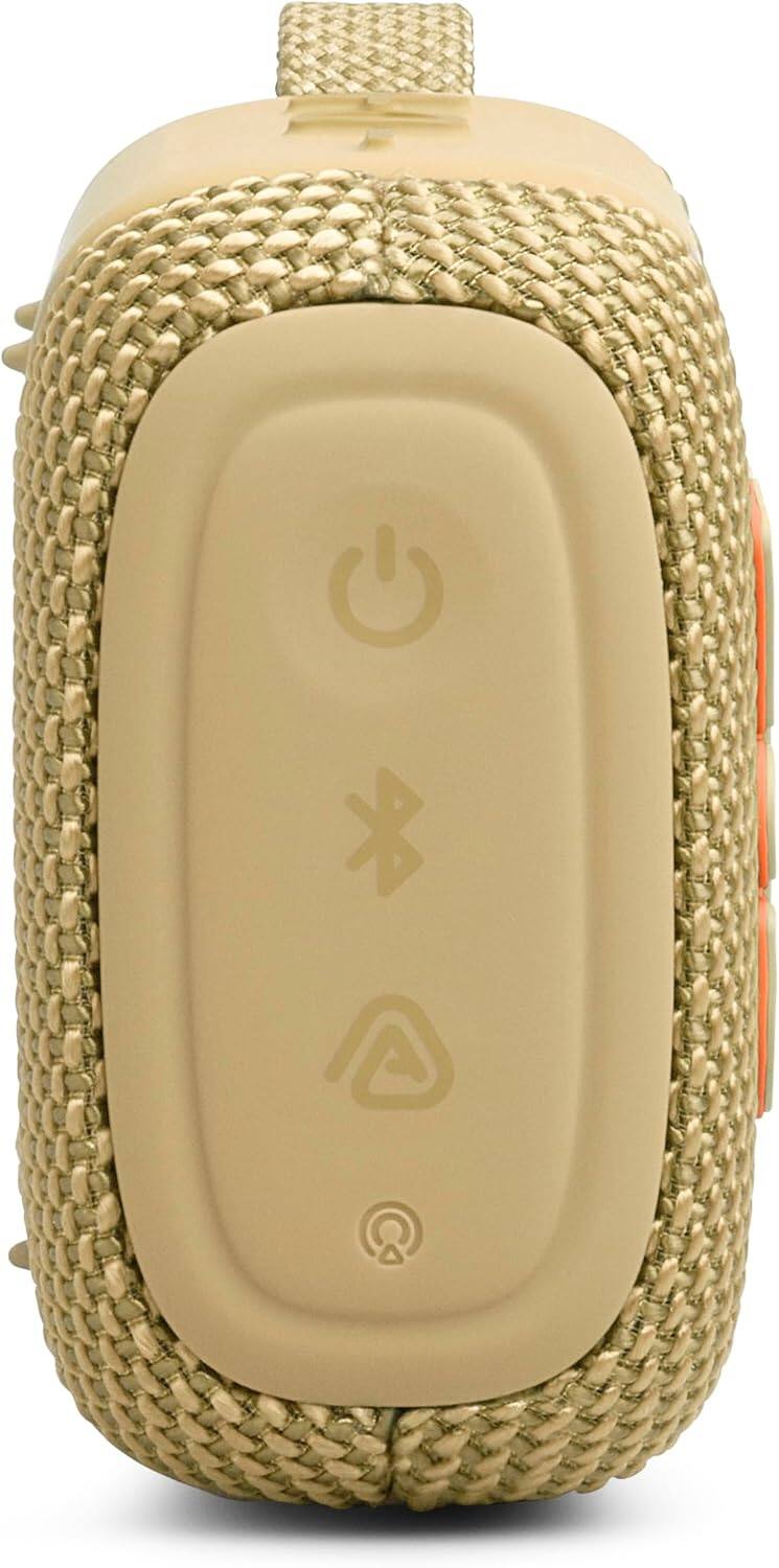 Alt View 2. JBL - Go 5 Portable Bluetooth Speaker Yellow - Yellow.