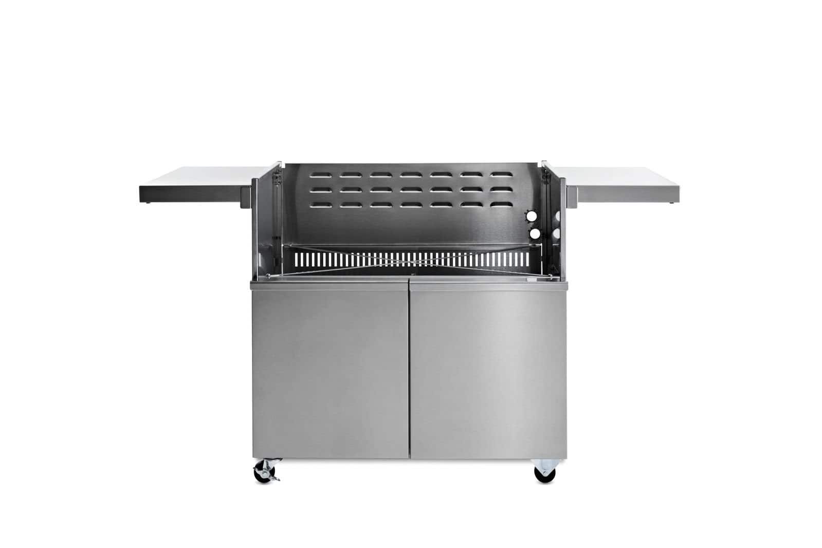 Sedona By Lynx - Sedona Wheeled Cart for 36" Built-in Grills - Stainless Steel - Front_Zoom