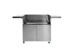 Sedona By Lynx - Sedona Wheeled Cart for 36" Built-in Grills - Stainless Steel - Front_Zoom