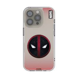 Keyscaper - Marvel Grid Clear Phone Case - Apple iPhone 15 - Deadpool