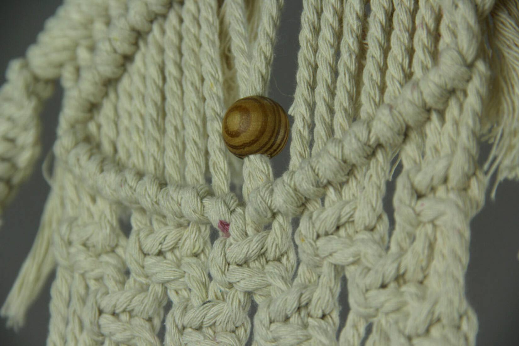 Alt View 2. King Max - Purple Did Dyed Boho Cotton Macrame Dream Catcher - Purple.