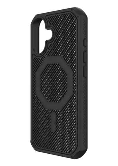 CQ x Carson & Quinn Black Interwork with MagSafe Case - iPhone 16 CQ x Carson & Quinn Black Interwork with MagSafe Case - iPhone 16