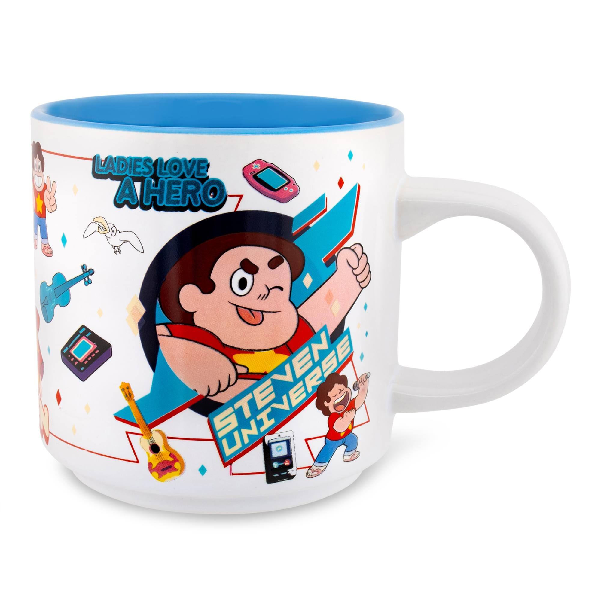 Silver Buffalo - Steven Universe Single Stackable Ceramic Mug | Holds 13 Ounces - White price history on PriceWatchPro